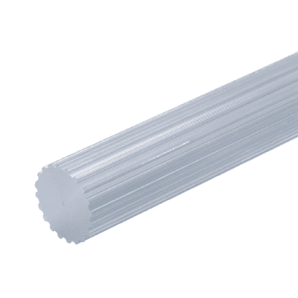Bara dințată aluminiu T2.5 Z=10