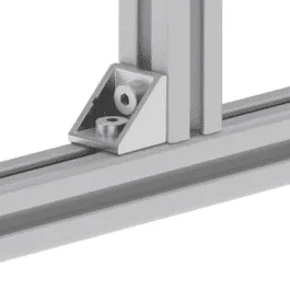 Set colțar pentru profiluri din aluminiu 30×30, canal 8 093W303N08S11