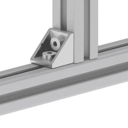 Element de colț pentru profile din aluminiu 30x30, canal 8 093W303N08