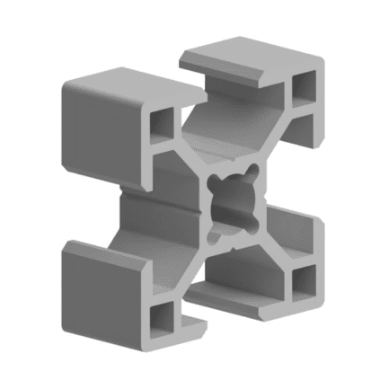 Profil Aluminiu 30x30 Canal 8 BH 084.107.002 - imagine 2