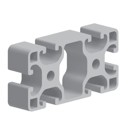 Profil Aluminiu 40x80 Canal 8 IM 084.114.003 - imagine 2