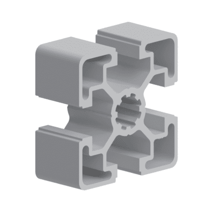 Profil Aluminiu 45x45 Canal 10 BH 084.105.004 - imagine 2