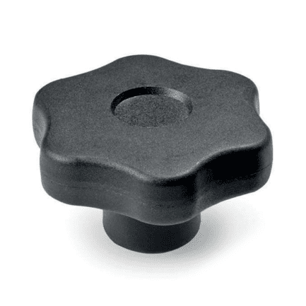 Buton stea cu șase colțuri F175-60 M08 - imagine 2
