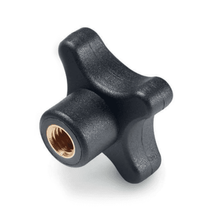 Buton stea în forma de cruce filetat F188-50 M10