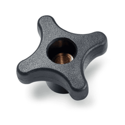 Buton stea în forma de cruce filetat F188-50 M10 - imagine 2