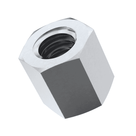 Piuliță trapezoidală MES 10TR 10x2 mm, oțel, hexagonală