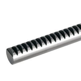 Cremalieră rotundă m=1 D10h9, L=1000 mm, oțel