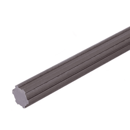 Ax canelat 21AS SASO2100 L=1000 mm, 25x21x6 - imagine 2
