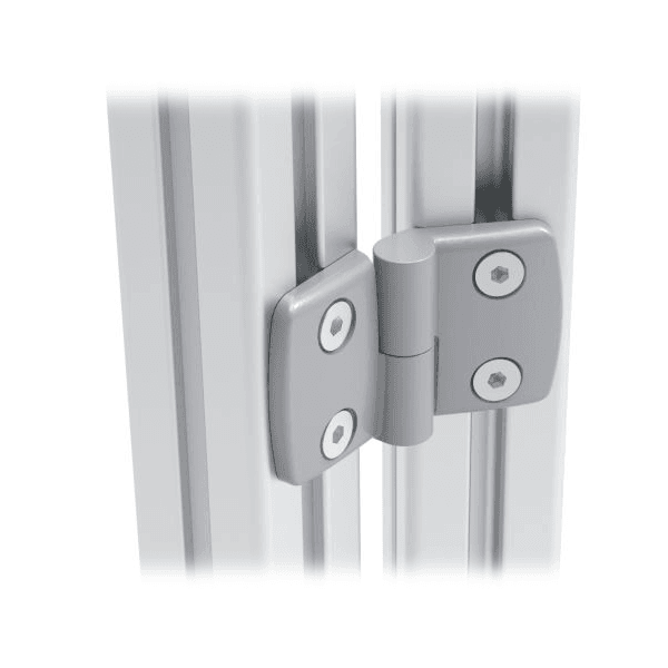 Balama 40x40 pentru profil aluminiu, slot 8, M6, stanga 095A4040LS20 4 Balama 40x40 pentru profil aluminiu, slot 8, M6, stanga 095A4040LS20 - imagine 2