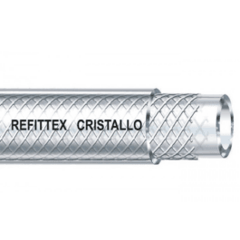 Furtun PVC aer comprimat 10/15 mm – 20 bar Refittex Cristallo