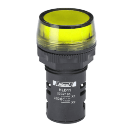 Lampa LED galben 24V AC/DC, HLD1122C21B5